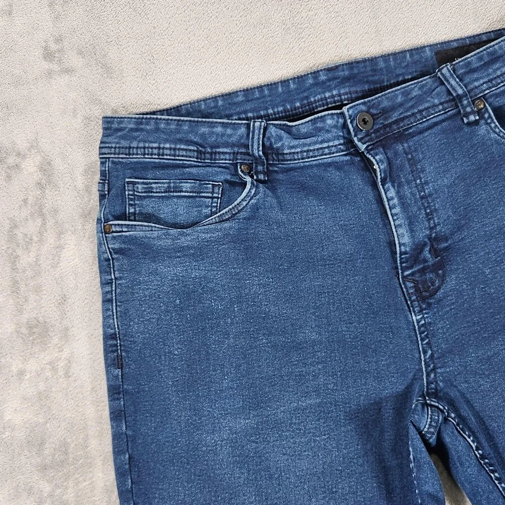 The Perfect Jean NYC Jeans Mens 38x28 Blue Athletic Fit Stretch Denim Pants